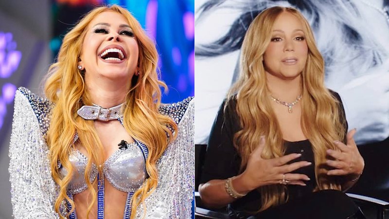 Joelma convidou Mariah Carey para experimentar o Tacacá - Foto: Reprodução/ Instagram@joelmaareal e @mariahcarey