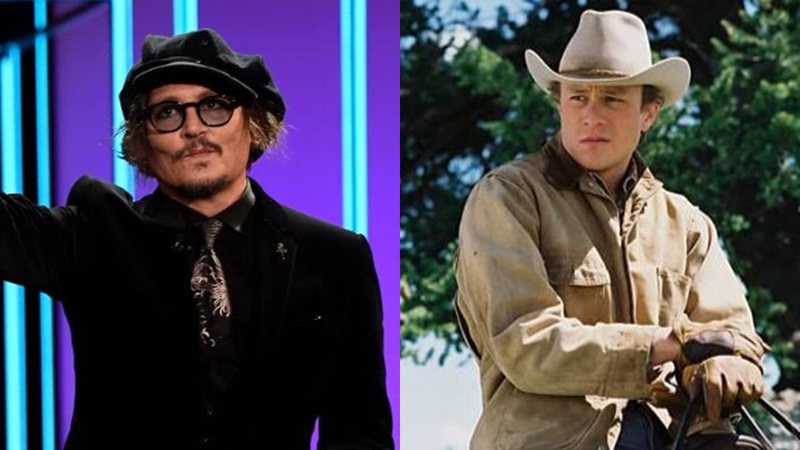 Johnny Depp e Heath Ledger - Foto: Reprodução / IMDb / Focus Features