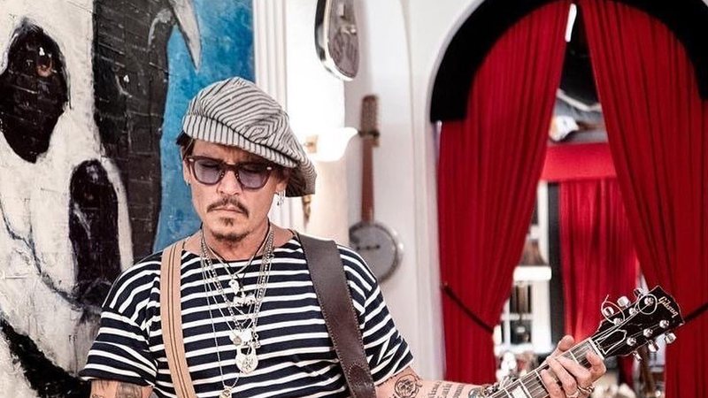 Johnny Depp - Reprodução/Instagram