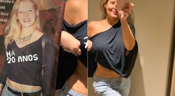 Joice Hasselmann postou foto usando calça de 20 anos atrás - Foto: Reprodução/ Instagram
