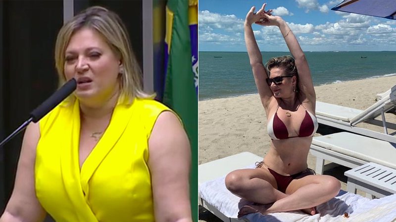 Joice Hasselmann exibiu corpitcho após eliminar 20 quilos - Foto: Reprodução/ Youtube e Instagram