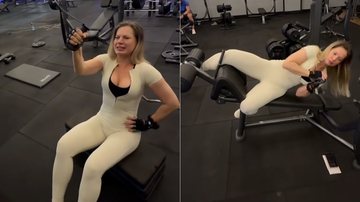 Joice Hasselmann mostrou treino após ironizar Photoshop