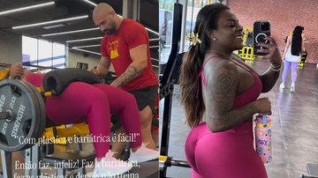 Jojo Todynho mostrou treino e rebateu comentário maldoso - Foto: Reprodução/ Instagram@
