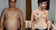 Engenheiro de produção pesava 130 kg e, atualmente, pesa 59 kg - Reprodução / Arquivo Pessoal