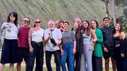 José de Abreu mostrou a família reunida em festa de 80 anos