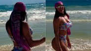 Juju Salimeni recebeu elogios ao postar vídeo de biquíni