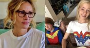 Julia Roberts e Danny Moder são pais de Phinnaeus e Hazel - Foto: Reprodução / Instagram @juliaroberts @modermoder