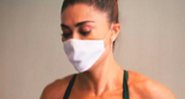 Juliana Paes treina de máscara e admitiu dificuldades - Reprodução/Instagram