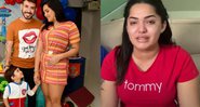 De acordo com o médico, o bebê tem gastrosquise - ele está com o intestino para fora da barriga