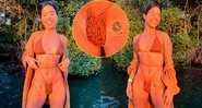 Júlia Peixoto mostrou exibiu tatuagem íntima de biquíni - Foto: Reprodução/ Instagram@juliapeixotoficial