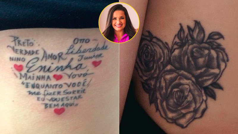 Juliette Freire mostrou como era a tatuagem que fez para homenagear a família - Foto: Reprodução/ Instagram@juliette