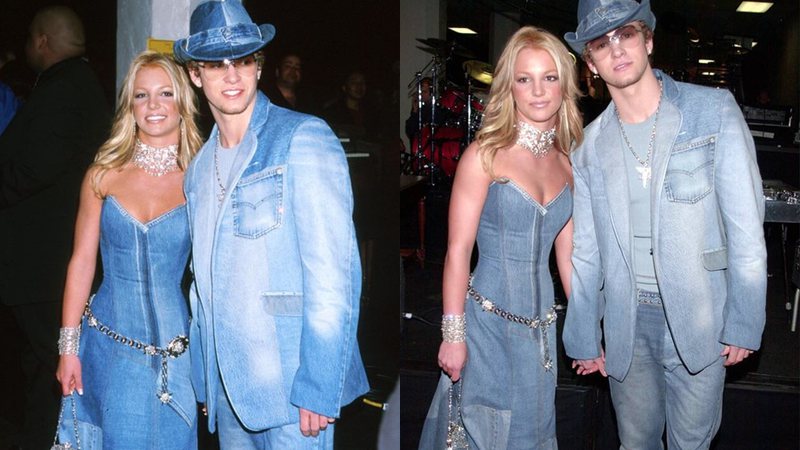 Justin Timberlake relembra look combinando com Britney Spears em 2001 e defende: "Estiloso até hoje" - Foto: Reprodução / Instagram