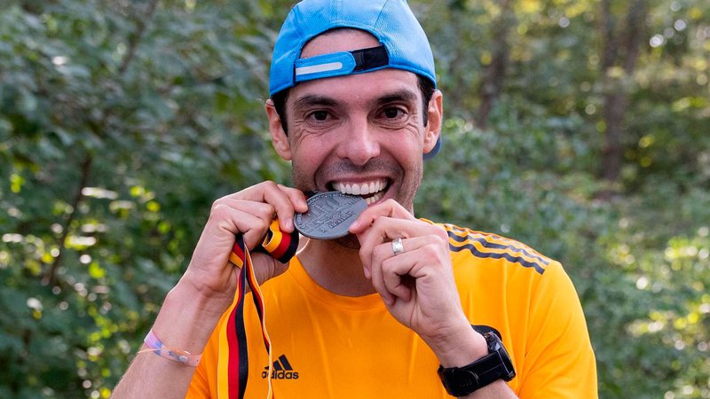 Kaká completou a maratona de Berlim em 3h38:06 - Foto: Reprodução/ Instagram@kaka