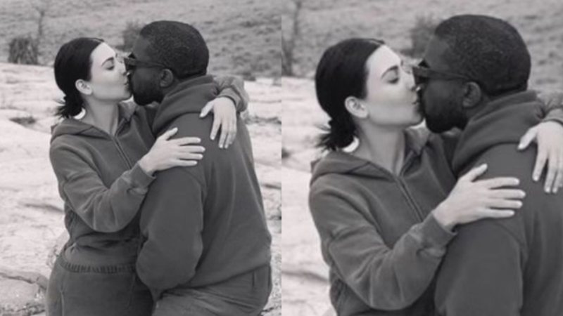 Kanye West e Kim Kardashian - Foto: Reprodução / Instagram @kanyewest