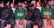 Kanye West e Pharrell Williams aparecem curtindo música do Quarteto em Cy - Foto: Reprodução / Twitter @didjesusdrop