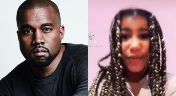 Kanye West pede ajuda de fãs para que sua filha não seja exposta no TikTok - Foto: Reprodução / Instagram / TikTok