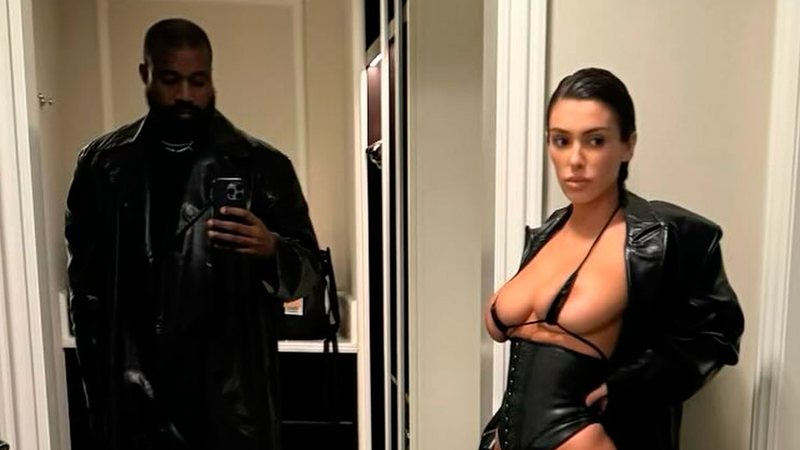Kanye West recebeu críticas por mostrar a mulher seminua na web - Foto: Reprodução/ Instagram@kanyewest