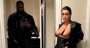 Kanye West recebeu críticas por mostrar a mulher seminua na web - Foto: Reprodução/ Instagram@kanyewest