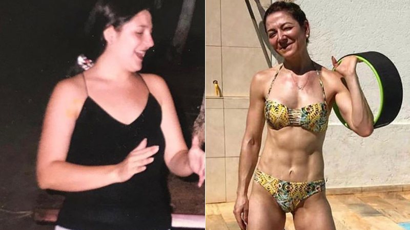 Karina Lucco mostrou antes e depois incrível na web - Foto: Reprodução/ Instagram