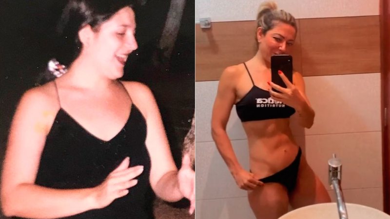 Karina Lucco mostrou antes e depois e falou sobre autoestima baixa - Foto: Reprodução/ Instagram@karinalucco