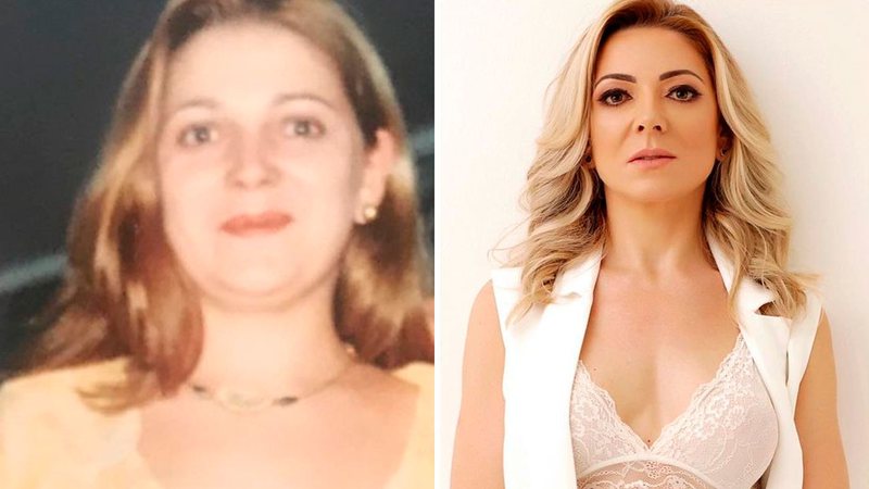 Karina Lucco postou antes e depois na web - Foto: Reprodução/ Instagram@karinalucco