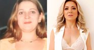 Karina Lucco postou antes e depois na web - Foto: Reprodução/ Instagram@karinalucco