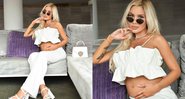 Imagem Karoline Lima rebate críticas sobre sua gravidez: "Encomendo uma barriga bem grande"