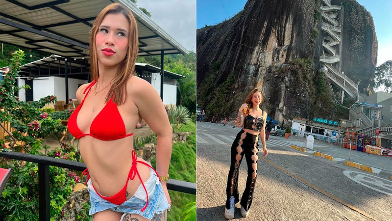 Katty Blake filmou ato sexual em monumento sagrado na Colômbia - Foto: Reprodução/ Instagram@kattyblake___