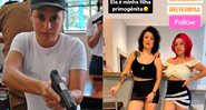 Katy Kampa faz conteúdo erótico com a filha, Key Kampa - Foto: Reprodução/ Instagram@kah_kampa