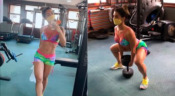 Kelly Key intensificou treino e mudou dieta para emagrecer na quarentena - Foto: Reprodução/ Instagram@oficialkellykey