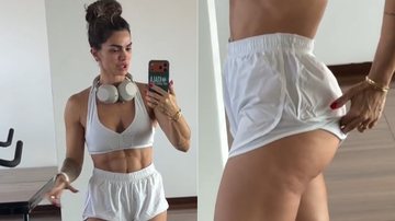 Kelly Key mostrou corpo após treino e falou sobre insatisfação
