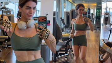 Kelly Key refletiu sobre preconceito ao mostrar evolução do corpo na academia - Foto: Reprodução/ Instagram@oficialkellykey