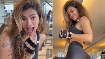 Kelly Key mostrou treino de glúteos e recebeu elogios