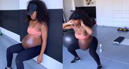 Kelly está esperando seu segundo bebê, de seu casamento com Tim Weatherspoon - Reprodução/Instagram