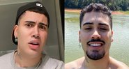 Kevinho sem e com barba - Reprodução/Instagram@kevinho
