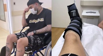 Kevinho aparece na web em cadeira de rodas após sofrer acidente - Foto: Reprodução / Instagram