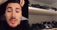 Kevinho afirmou que sempre sonhou em ter tênis e que foi algo que sempre gostou - Reprodução/Instagram