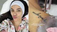 Key Alves removeu tatuagem que fez aos 18 anos