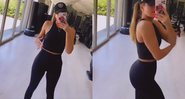 Khloé Kardashian exibe corpo em academia de sua mansão - Foto: Reprodução / Instagram @khloekardashian