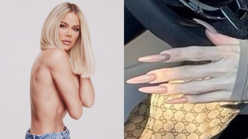 Khloé Kardashian rebate críticas por esconder mãos em novas fotos - Foto: Reprodução / Instagram