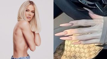 Khloé Kardashian rebate críticas por esconder mãos em novas fotos - Foto: Reprodução / Instagram