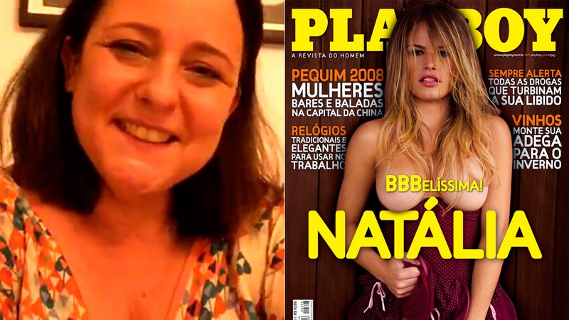 Kika Paulon contou que Natália Casassola desmaiou de frio durante ensaio para a Playboy - Foto: Reprodução/ Instagram@clubedavip e Divulgação