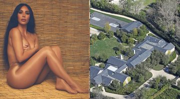 Kim Kardashian e seu condomínio em Hidden Hills - Reprodução/Instagram@kimkardashian, NY Post