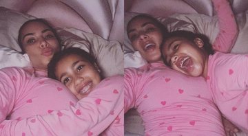 Kim Kardashian compartilha álbum de fotos com sua filha mais velha - Foto: Reprodução / Instagram