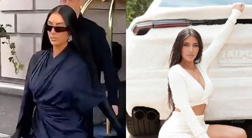Kim Kardashian deixou seus fãs e seguidores confusos após aparição - Foto: Reprodução / Instagram @kimkardashiansnap @kimkardashian