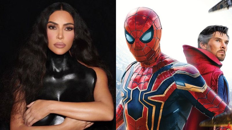 Kim Kardashian é alvo de críticas após soltar spoiler sobre novo Homem-Aranha - Foto: Reprodução / Instagram / Sony Pictures / Marvel Studios