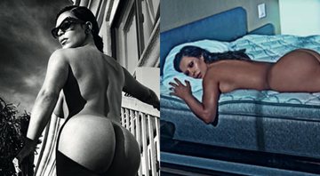 Kim Kardashian aparece nua em fotos tiradas por Steven Klein - Foto: Reprodução / Instagram @stevenkleinstudio