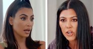 Kim e Kourtney Kardashian - Reprodução/Instagram