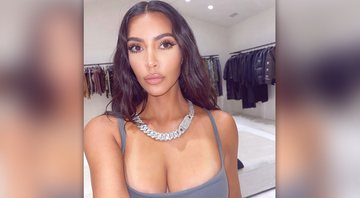 Imagem Kim Kardashian ostenta colar de diamantes de R$ 850 mil, cinco anos após assalto