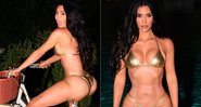 Kim Kardashian posou de biquíni e recebeu elogios na web - Foto: Reprodução/ Instagram@kimkardashian